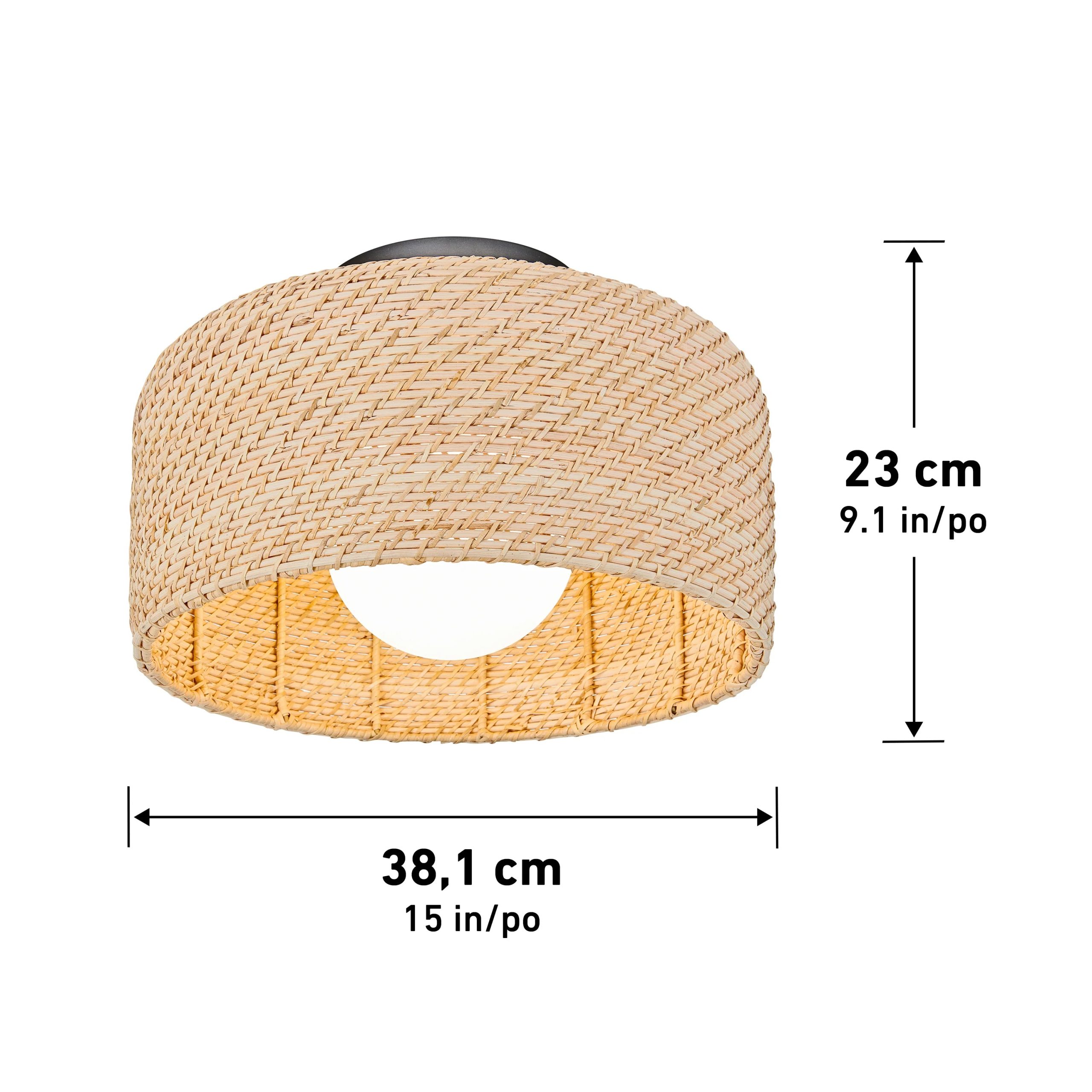 Artika Emiko 15 in. (38 cm) LED Flush Mount Ceiling Light 5 CCT - Image 12
