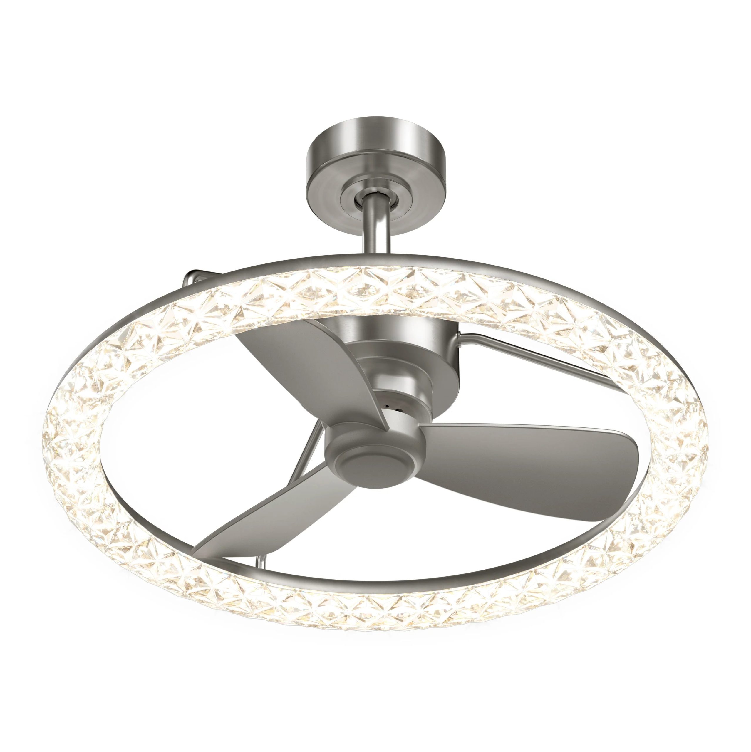 Artika Carat 23 in. (58 cm) LED modern fandelier ceiling fan with light - includes remote - Image 28