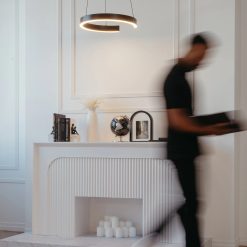 Alternative view of Artika Vance modern LED pendant light 3 CCT