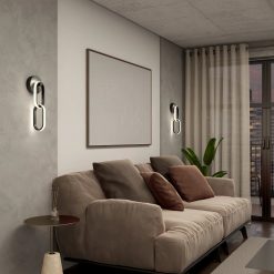 Alternative view of Artika Catena modern LED wall sconce 5 CCT