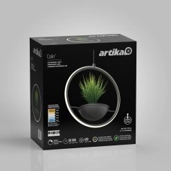 Alternative view of Artika Colin LED modern planter pendant light 5 CCT