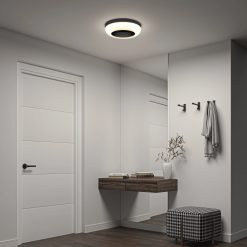Alternative view of Artika Louka 15 in. (38 cm) Modern LED Flush Mount Ceiling Light 5 CCT