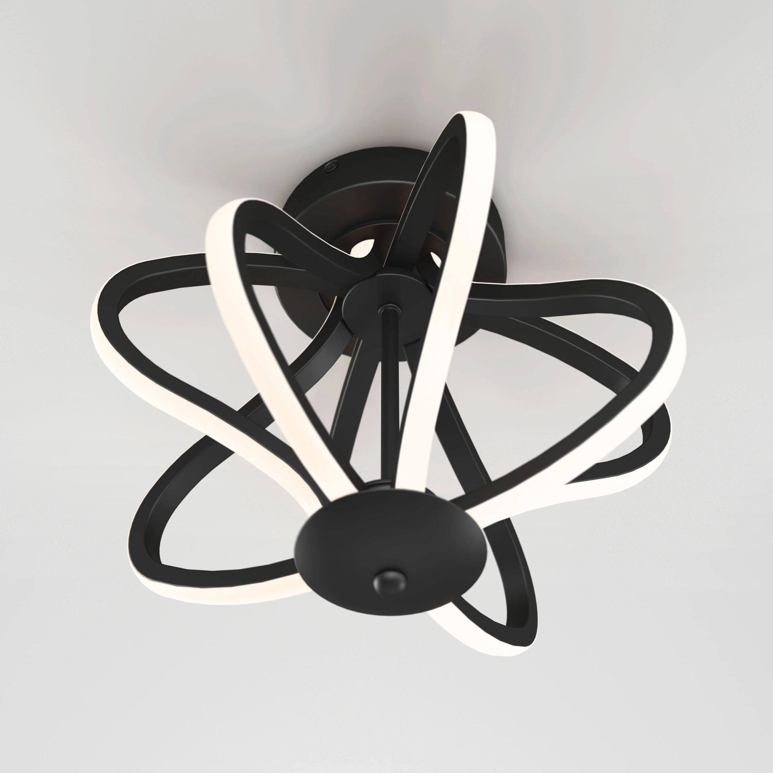 Artika Meridian 12 in. (31 cm) Modern LED Flush Mount Ceiling Light - Image 6