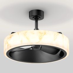 Artika Selena 23 in. (58 cm) LED modern fandelier ceiling fan with light - includes remote