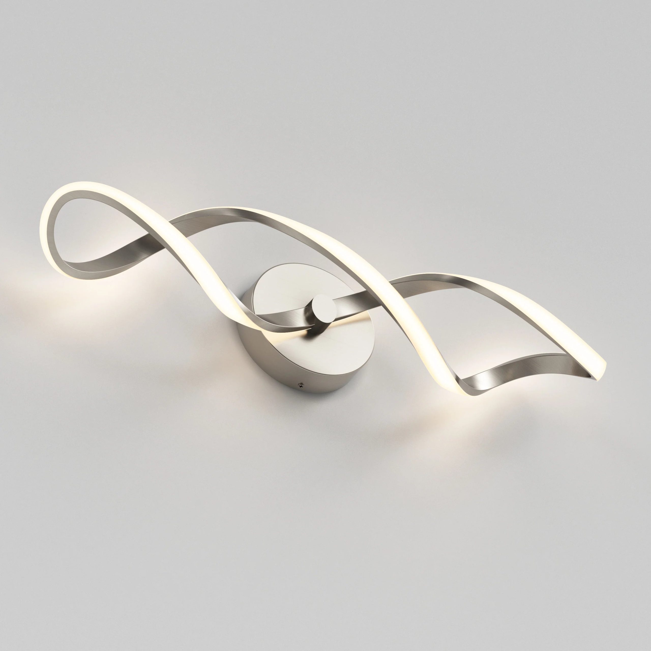 Artika Swirl 27-in (68 cm) 3-Light Modern LED Vanity Light for Bathroom - Image 35