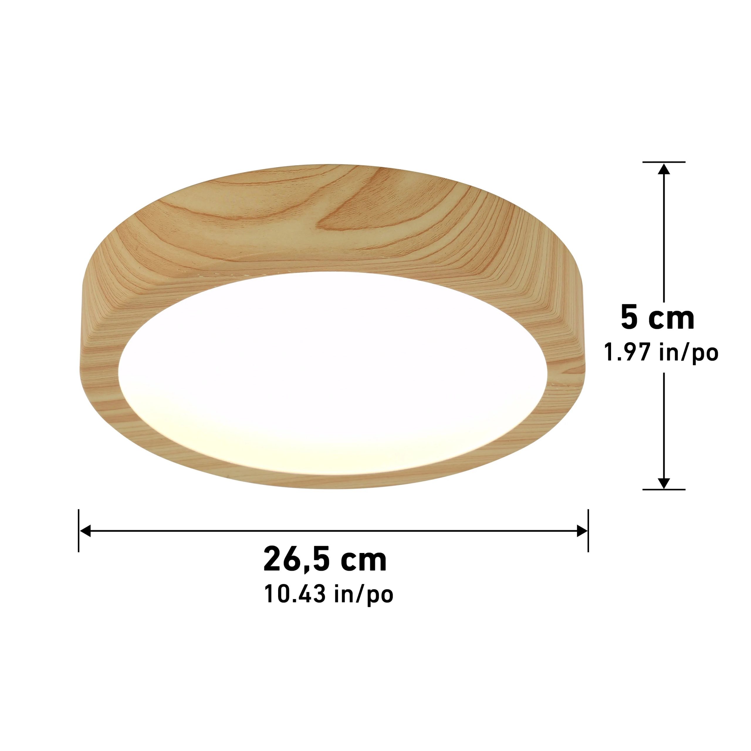 Artika Dryad 10s in. (26 cm) Modern LED Flush Mount Ceiling Light 5 CCT - Image 6