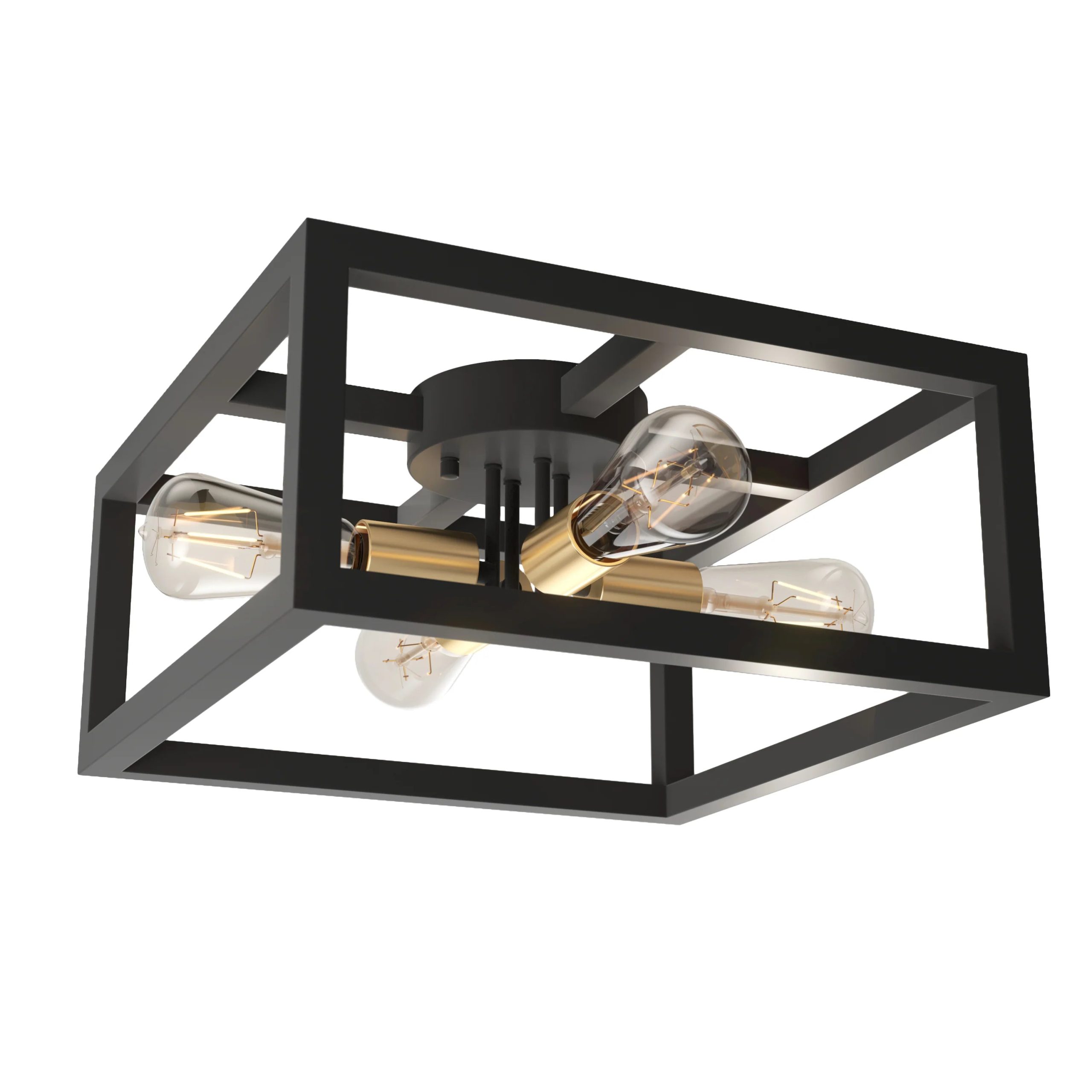 Artika Princeton 4-light 15 in. (38 cm) LED Flush Mount Ceiling Light - Image 7