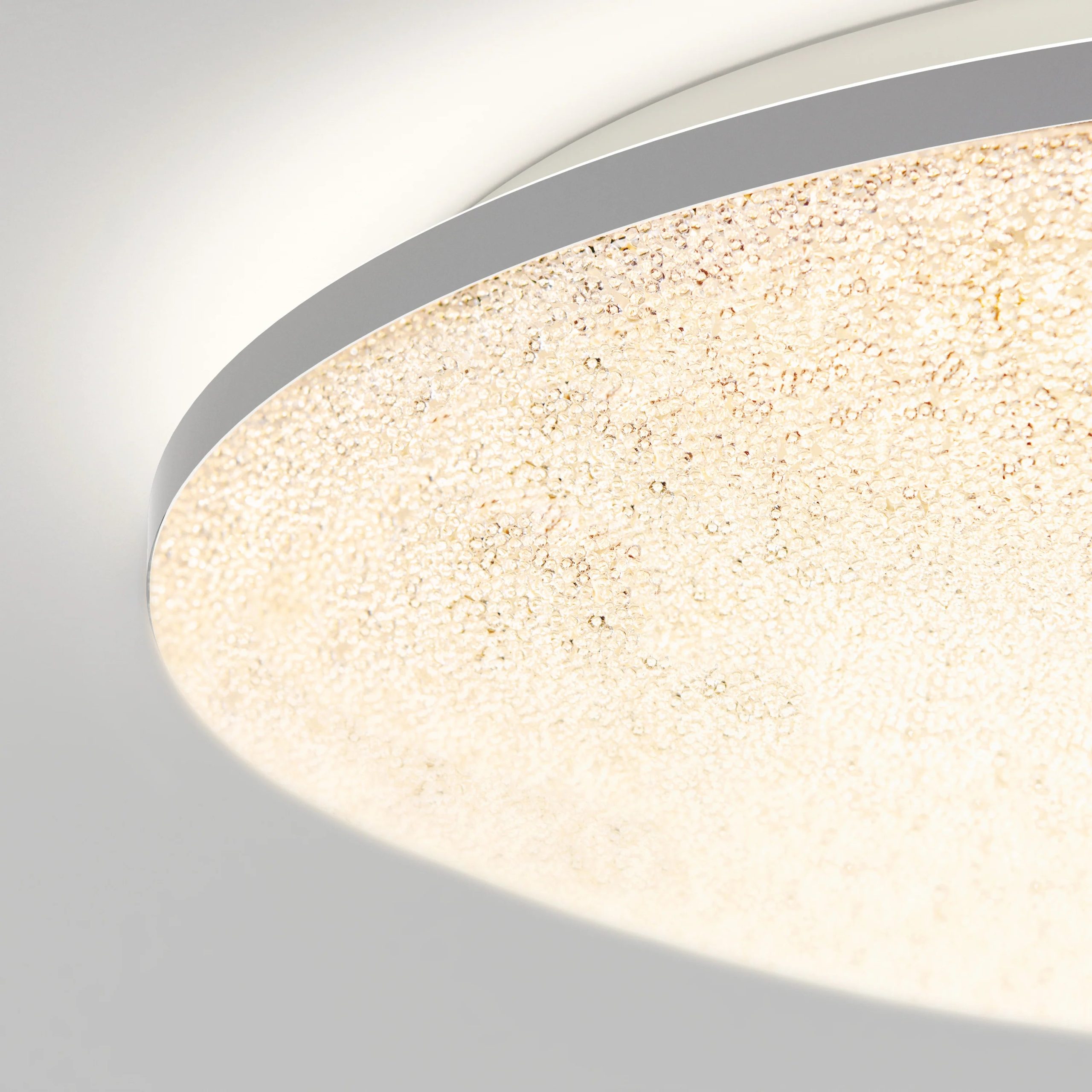Artika Sparkle 18 in. (45 cm) Modern LED Flush Mount Ceiling Light - With Remote - Image 5