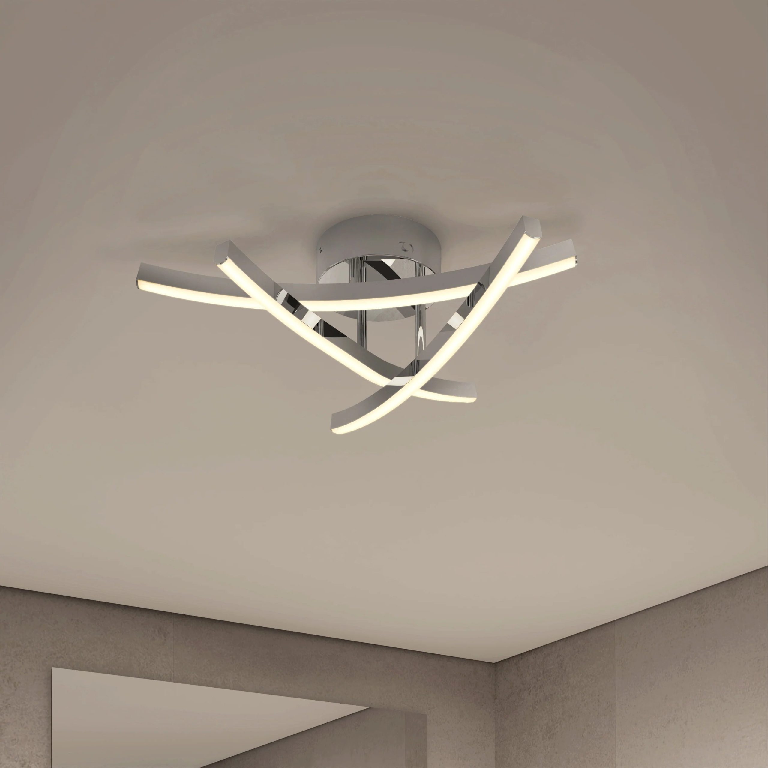 Artika Orly 18 in. (45 cm) Modern LED Flush Mount Ceiling Light 3 CCT - Image 11