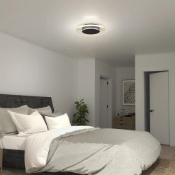 Alternative view of Artika Essence Disk 13 in. (33 cm) Modern LED Flush Mount Ceiling Light