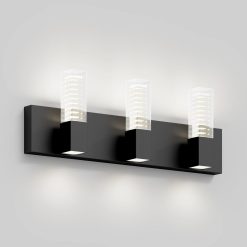 Artika Hologram 24-in (61 cm) 3-Light Modern LED 5-CCT Vanity Light for Bathroom