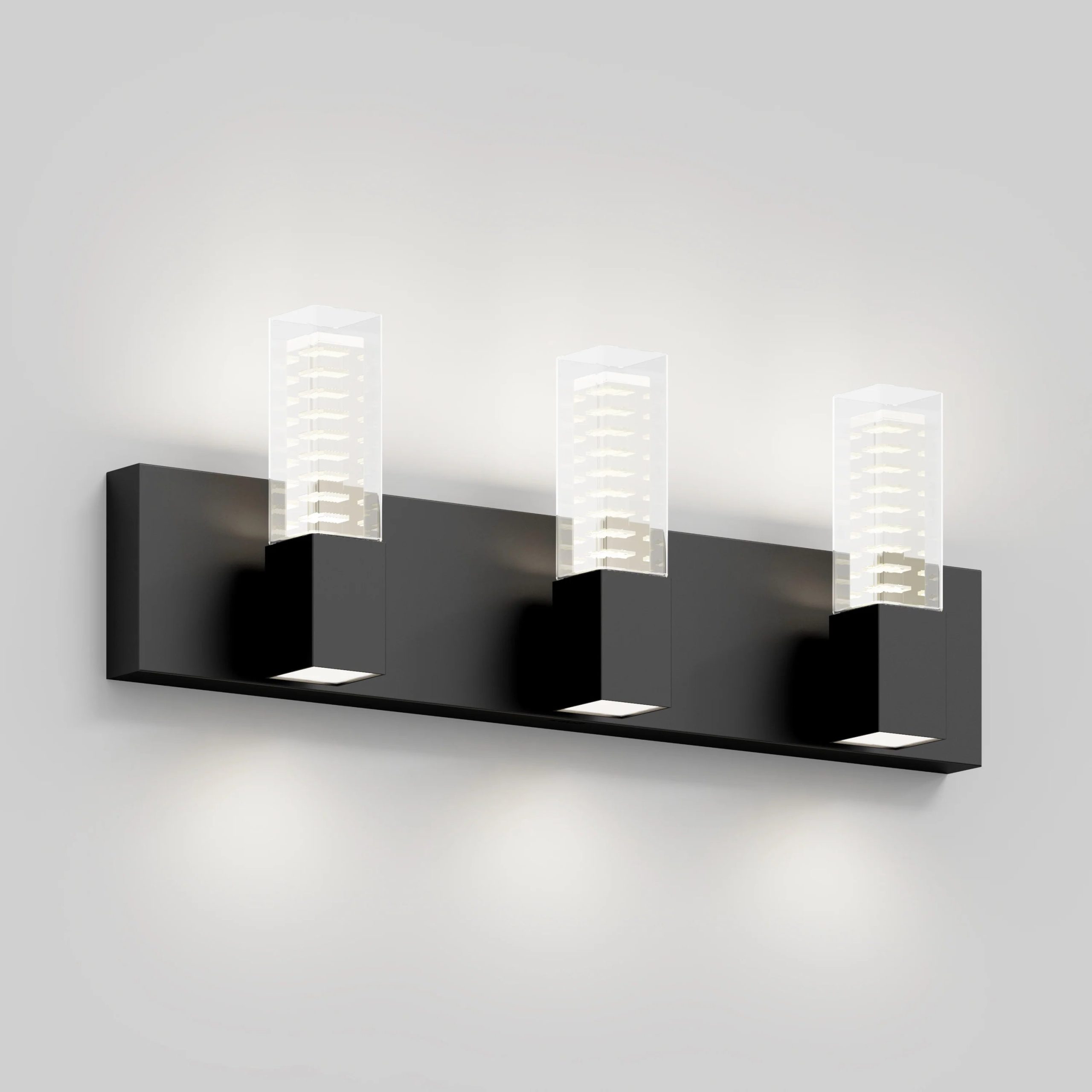 Artika Hologram 24-in (61 cm) 3-Light Modern LED 5-CCT Vanity Light for Bathroom