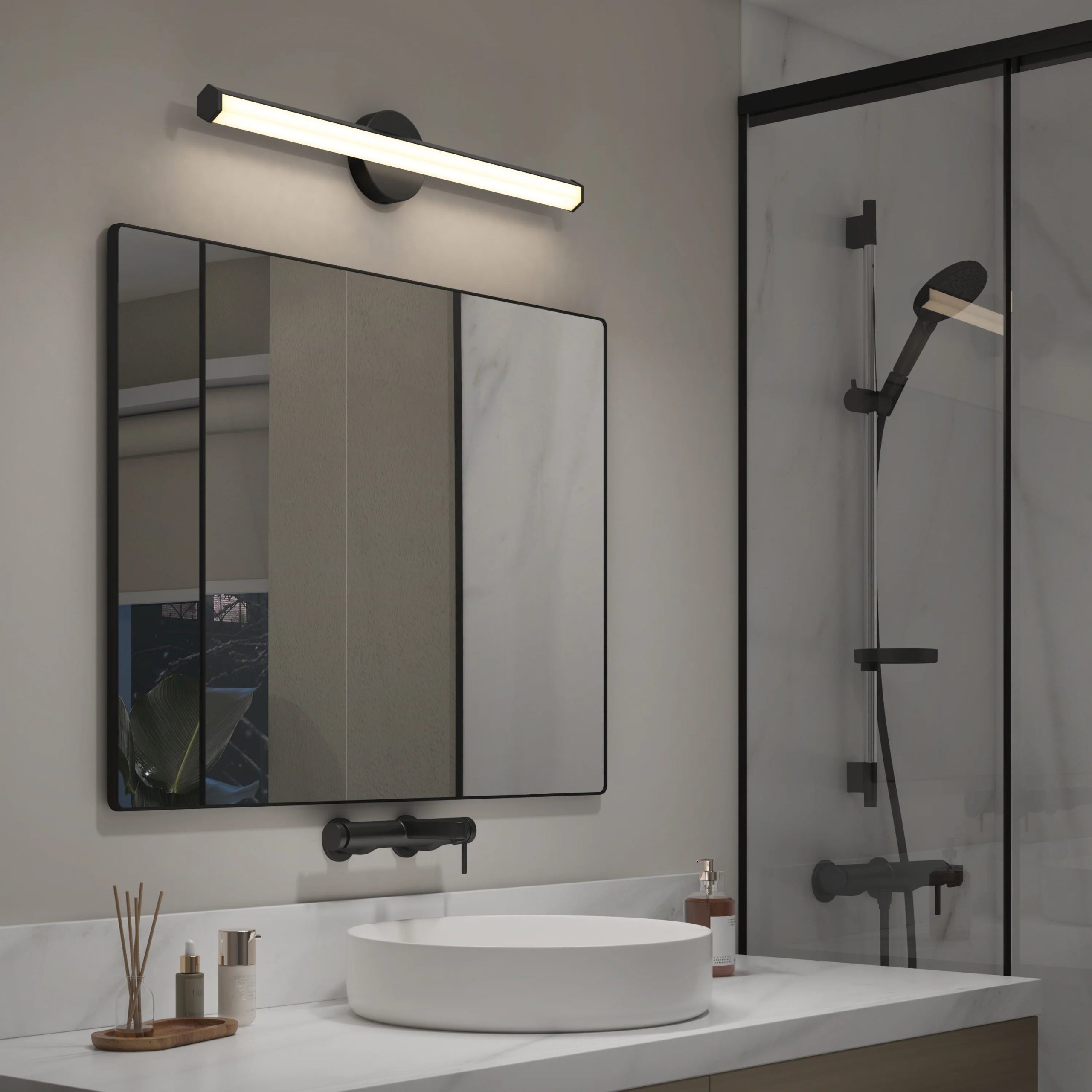 Artika Ewen 27-in (69 cm) Integrated LED 5-CCT Vanity Light Bar for Bathroom - Image 27