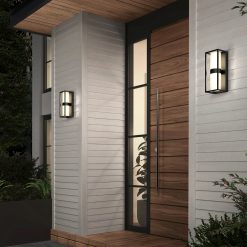 Alternative view of Artika Sherman modern LED indoor-outdoor wall light 5 CCT