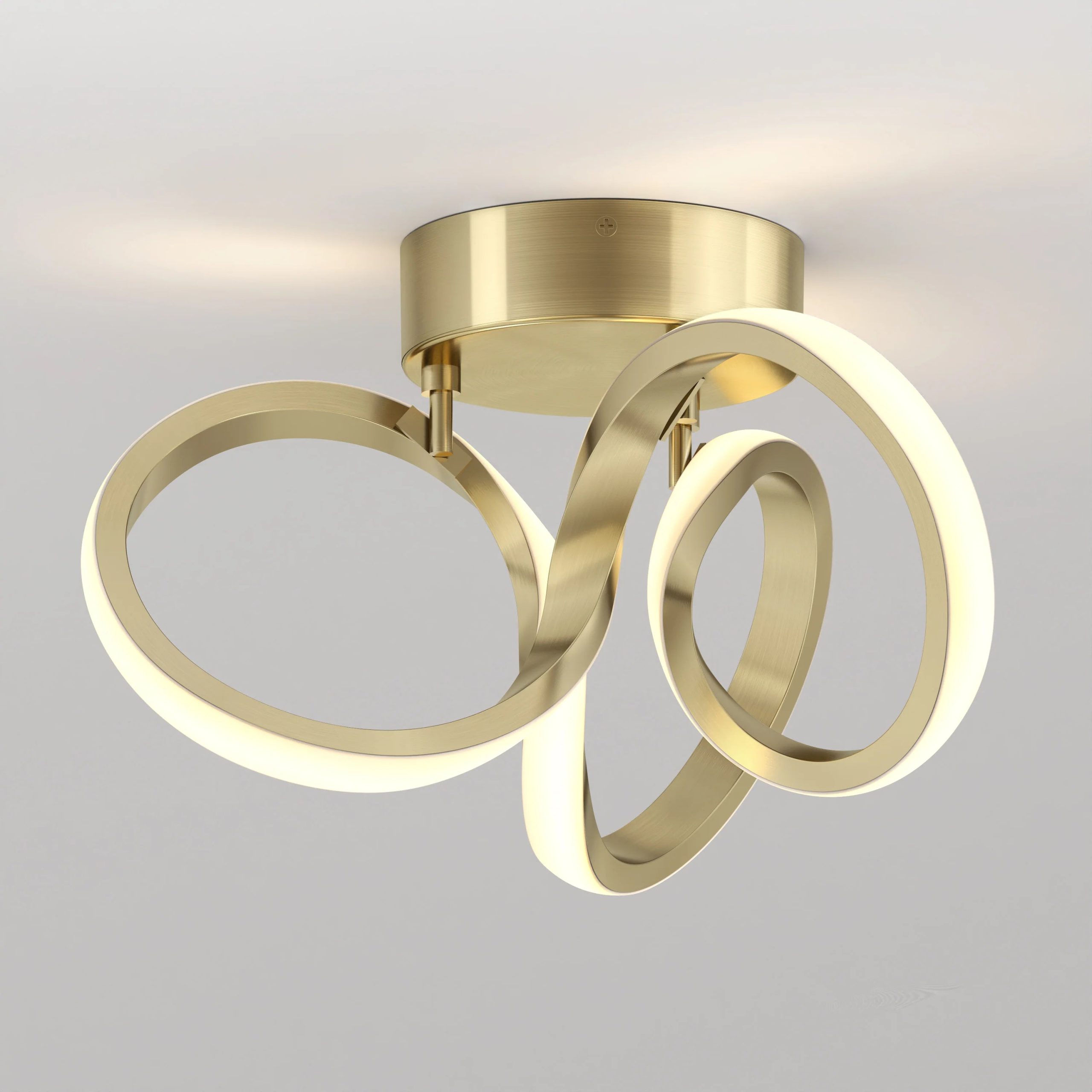 Artika Swirl 14 in. (35 cm) Modern LED Flush Mount Ceiling Light - Image 15