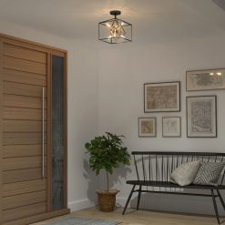 Alternative view of Artika Imperium 6-light 11 in. (27 cm) LED Flush Mount Ceiling Light