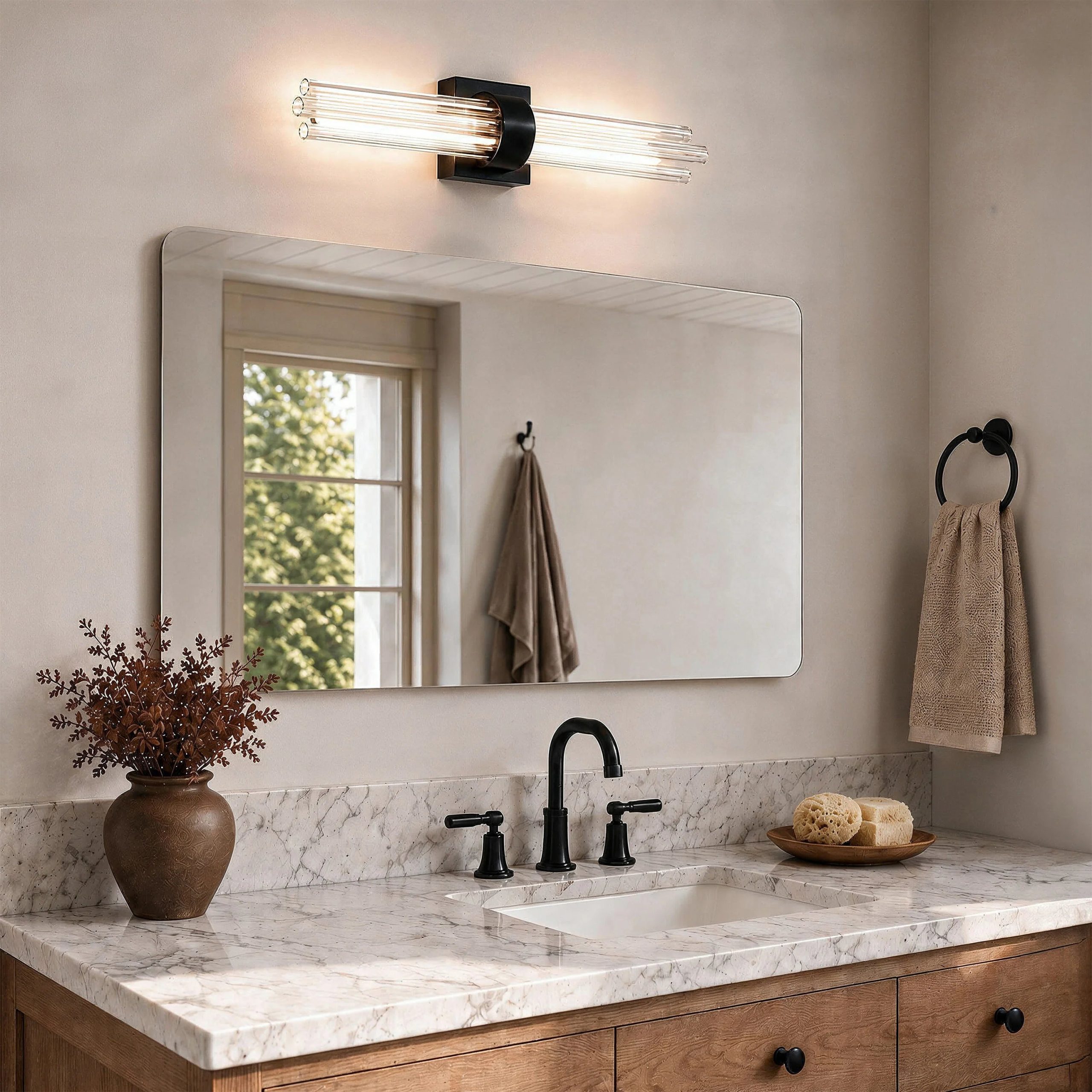 Artika Dorado 27 in. (69 cm) 1-Light LED Wall Vanity 5CCT - Image 2