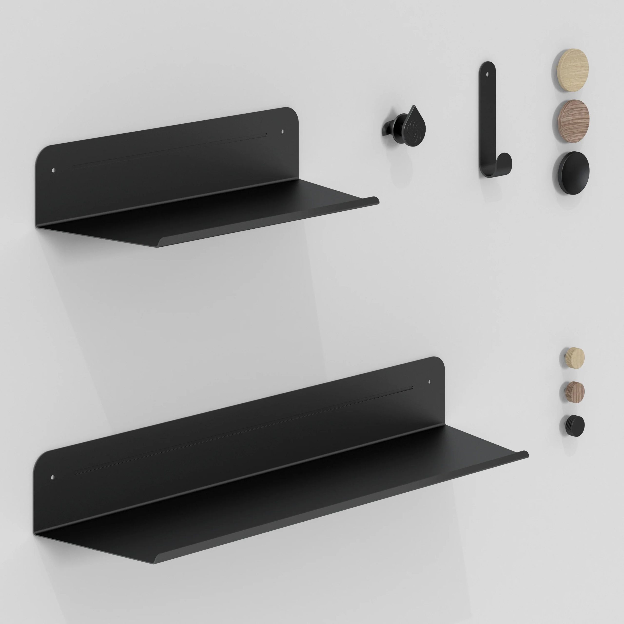 Artika Sonokit set of shelves and hooks for Sonolok and Sonofold wall panels