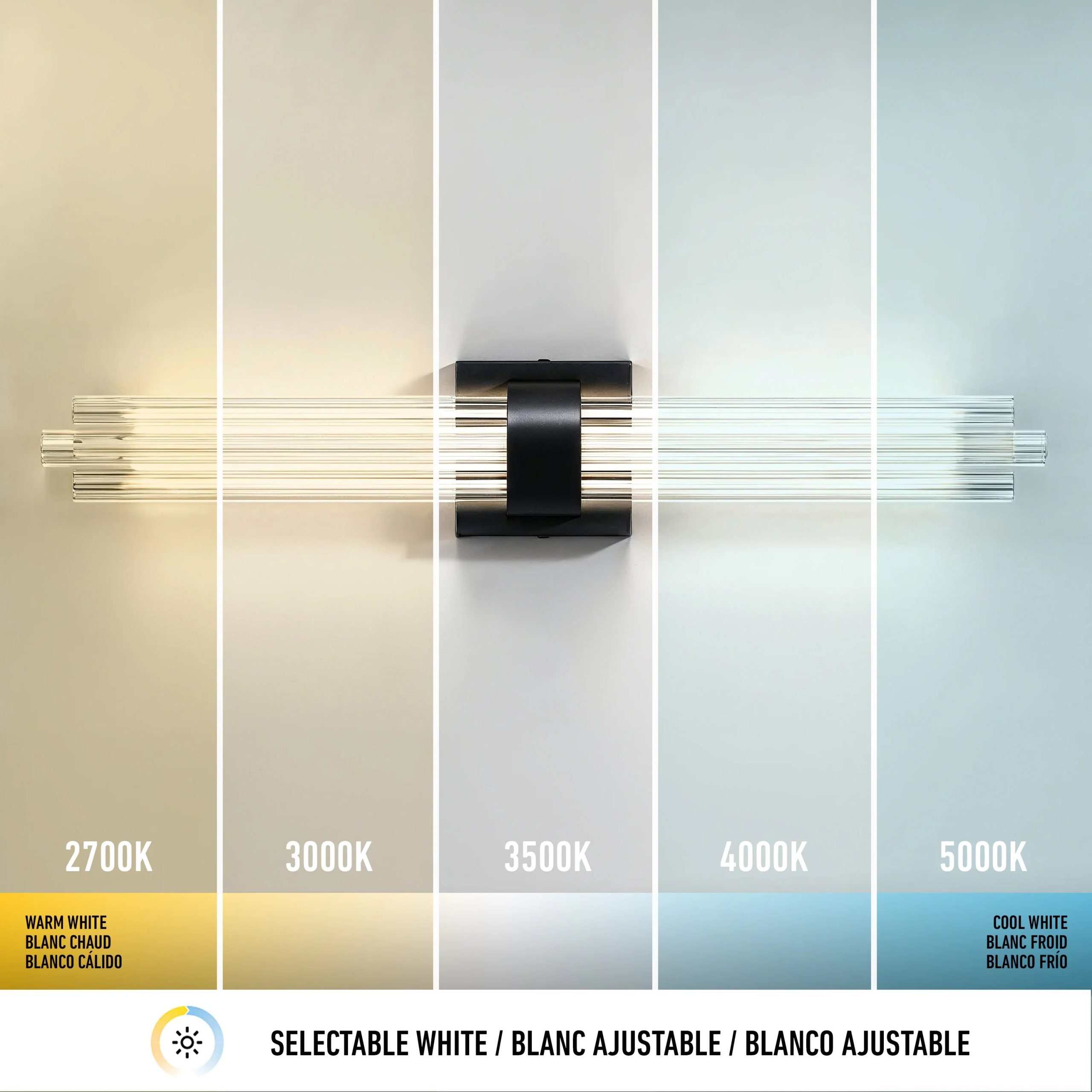 Artika Dorado 27 in. (69 cm) 1-Light LED Wall Vanity 5CCT - Image 12