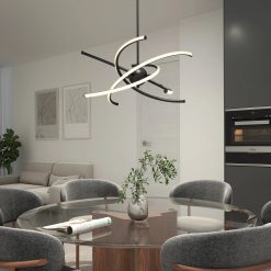 Alternative view of Artika Silvio LED pendant light 3 CCT