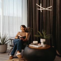 Alternative view of Artika Orly modern LED pendant light 5 CCT