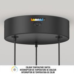 Alternative view of Artika Bolero LED pendant light 5 CCT