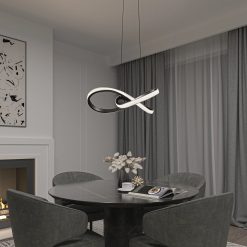 Alternative view of Artika Morgan LED contemporary pendant light 5 CCT