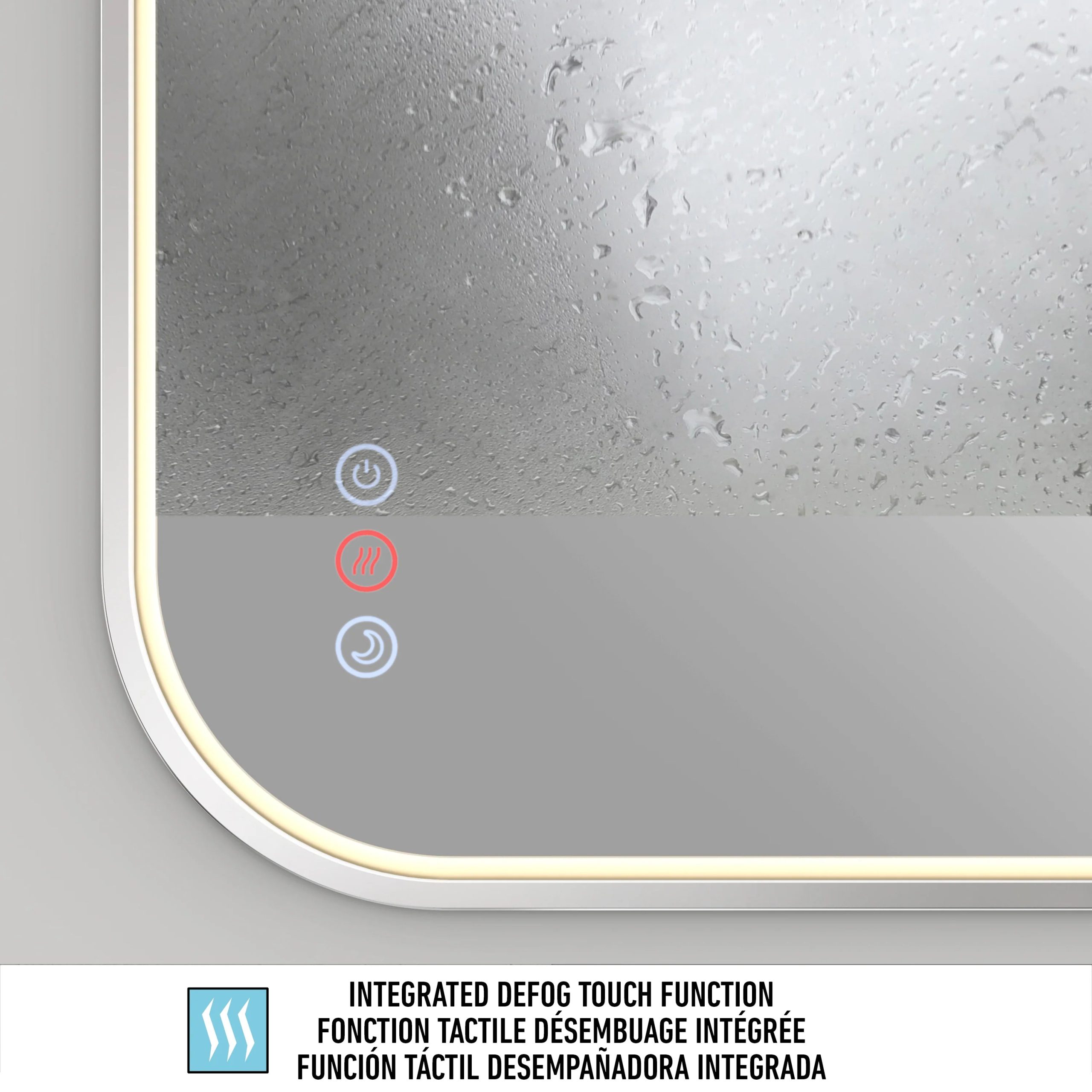Artika Royce 24 in. x 32 in. (61 x 81 cm) Dimmable Anti-Fog LED Mirror - Image 51
