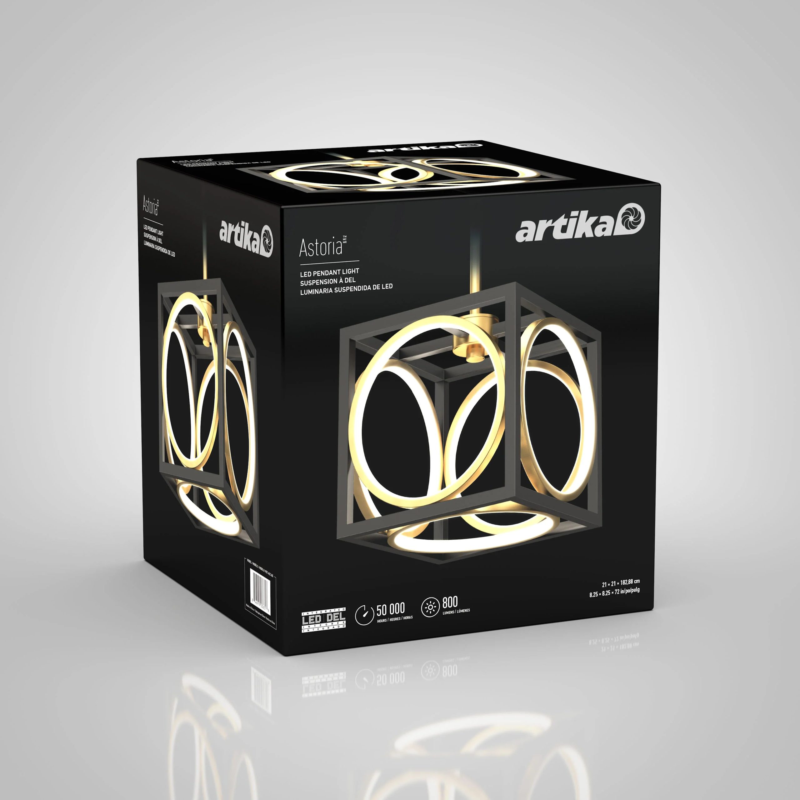 Artika Astoria LED modern pendant light - Image 3