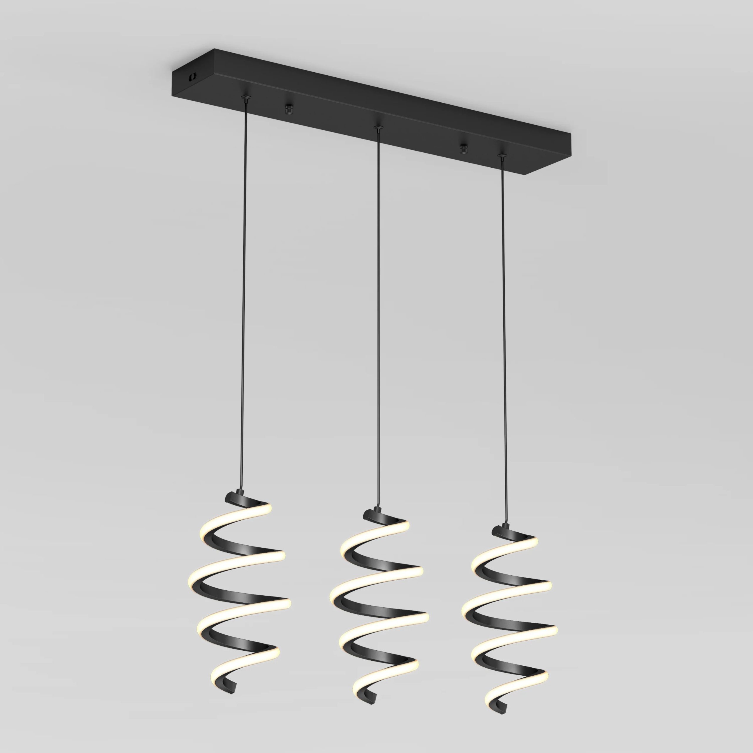Artika Chorus 3-light LED pendant light 5 CCT