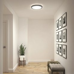 Alternative view of Artika Altitude 15 in. (38 cm) Modern LED Flush Mount Ceiling Light 5 CCT