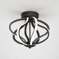 Artika Meridian 12 in. (31 cm) Modern LED Flush Mount Ceiling Light