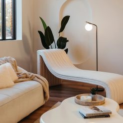 Alternative view of Artika Clayton dimmable LED modern mid-century floor lamp