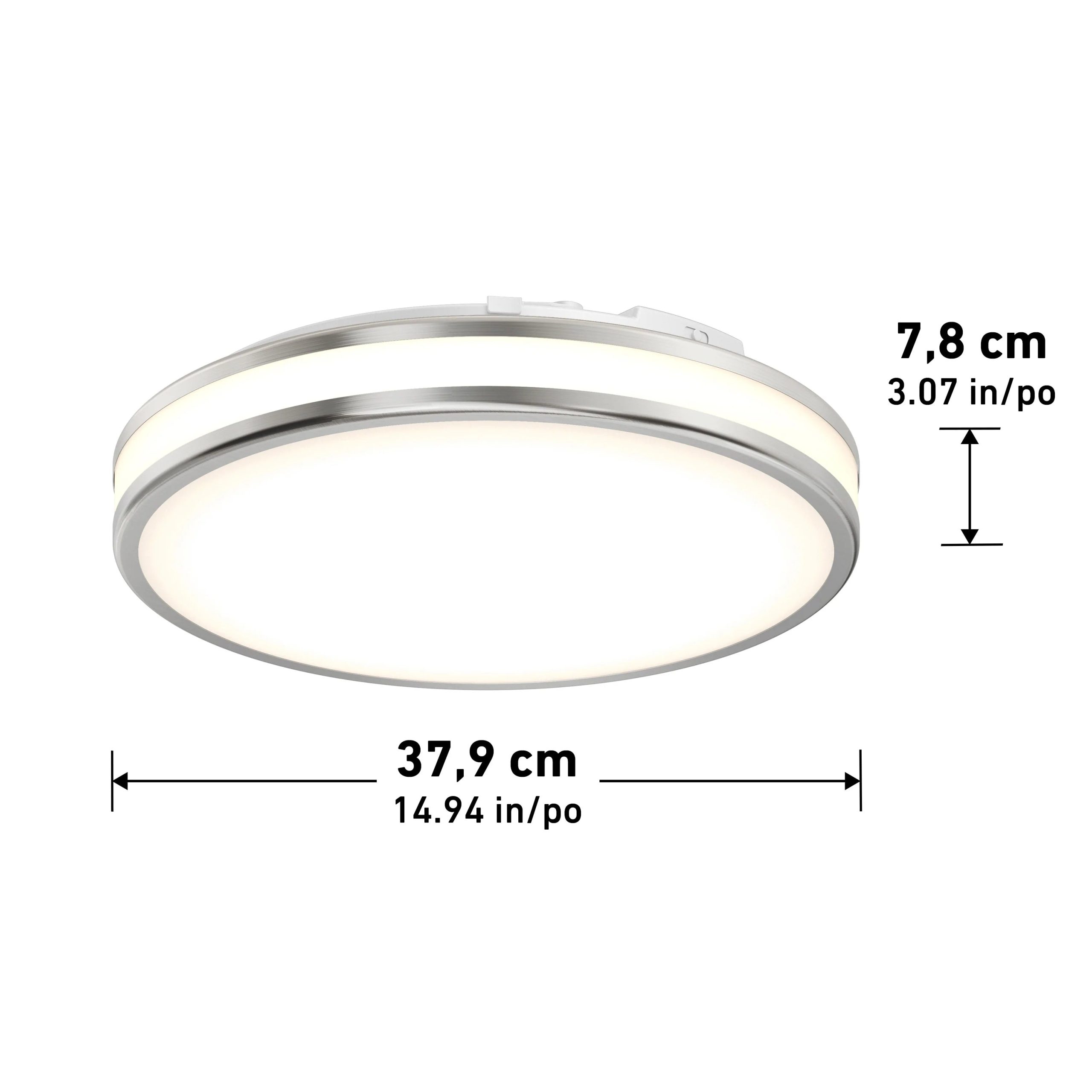Artika Hemisphere 15 in. (38 cm) Modern LED Flush Mount Ceiling Light 5 CCT - Image 22