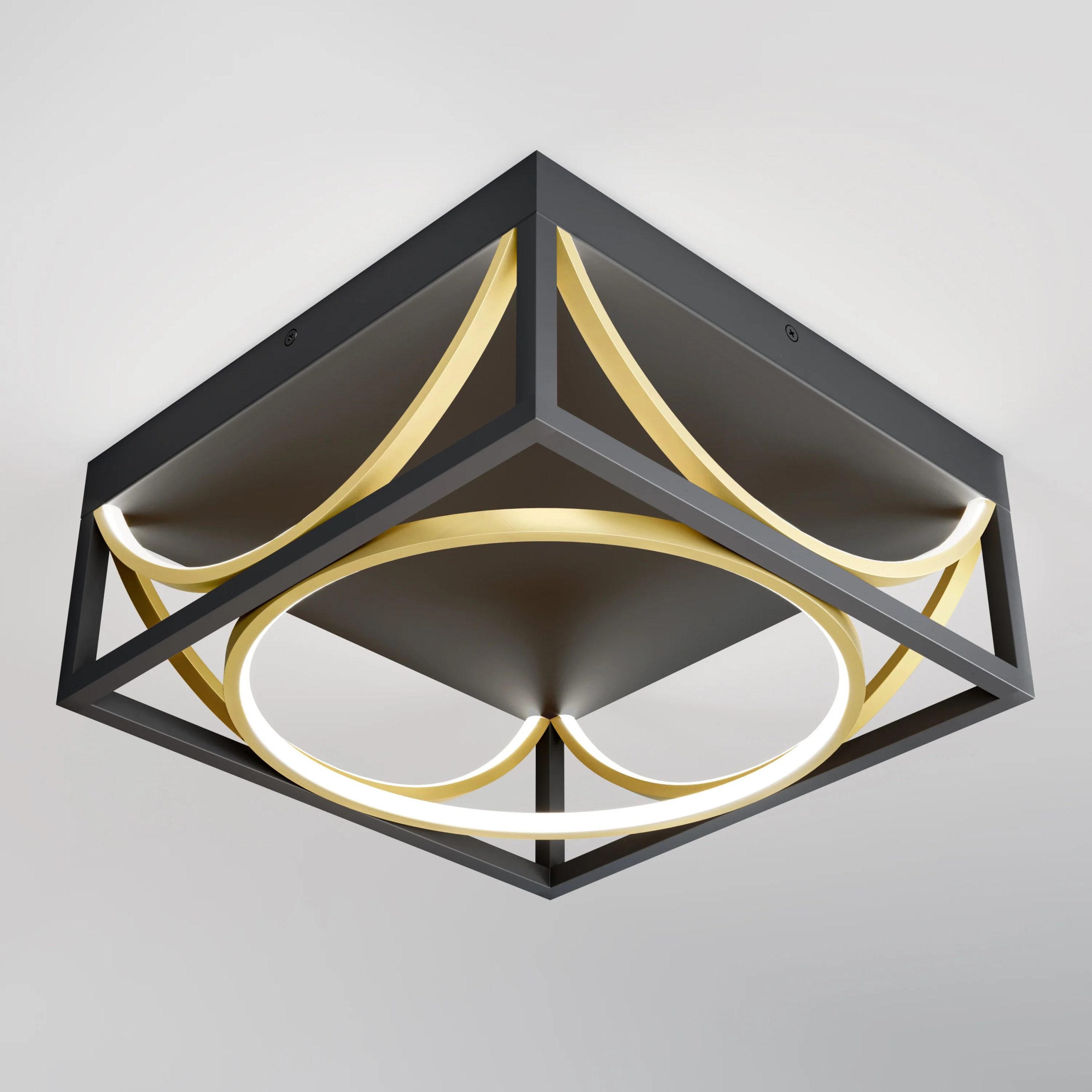 Artika Luxury 13 in. (33 cm) Modern LED Flush Mount Ceiling Light - Image 4