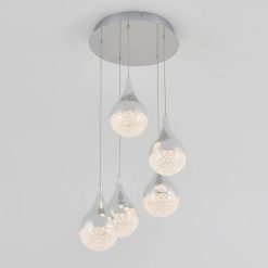 Artika Glitzer 5-light LED pendant