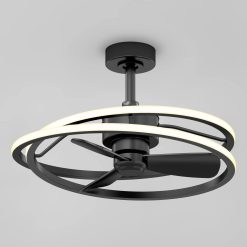 Artika Coda 23 in. (58 cm) LED modern fandelier ceiling fan with light - includes remote