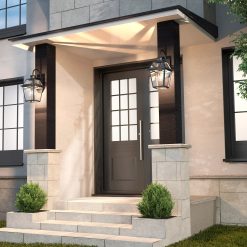 Alternative view of Artika Colonial outdoor lantern wall light