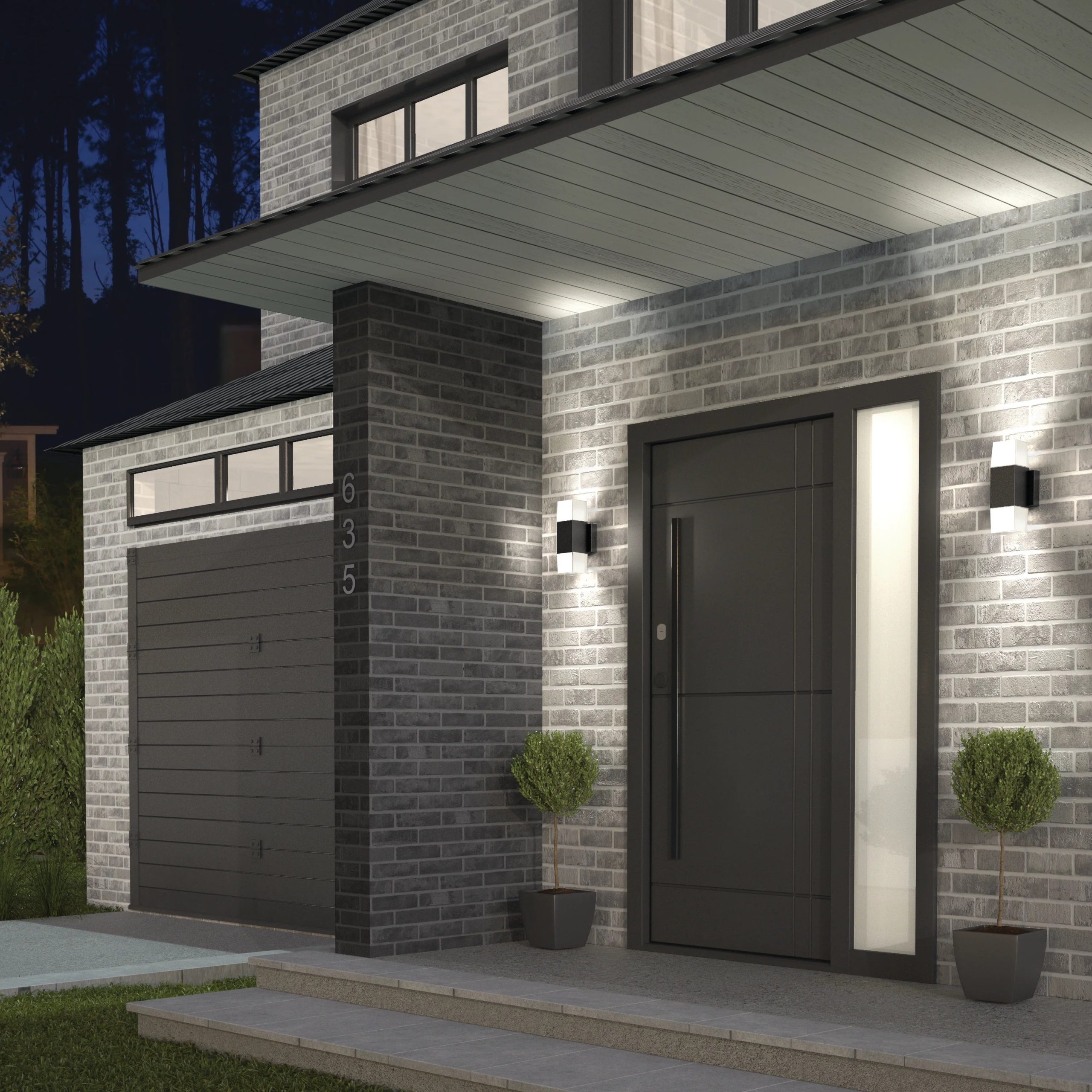 Artika Lennox indoor-outdoor LED wall light 3 CCT - Image 14