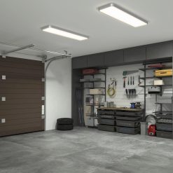 Alternative view of Artika Europa 48 in. x 12 in. (122 x 30 cm) Modern Flush Mount Ceiling Light- with remote
