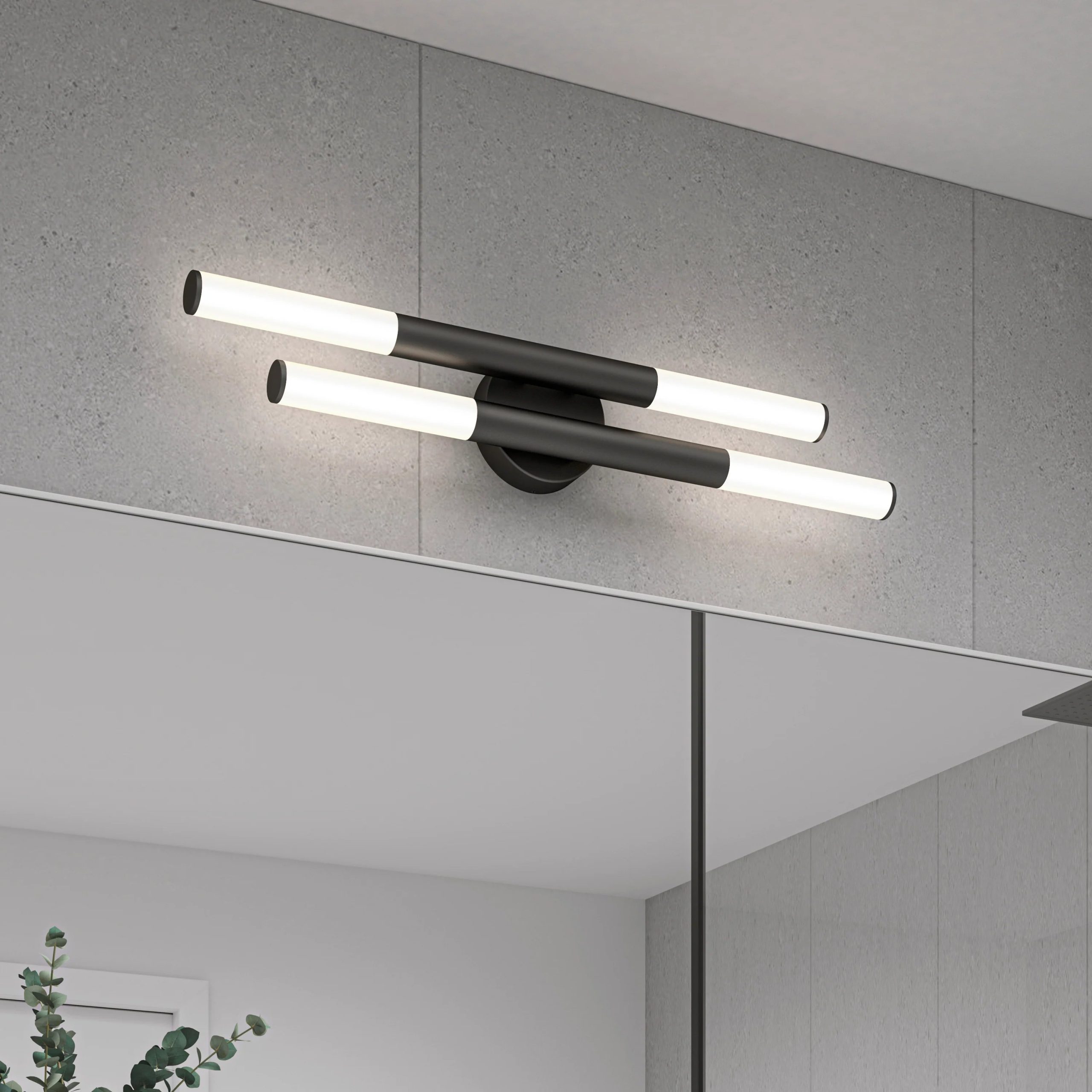Artika Boro 27-in (69 cm) 2-Light Modern LED 5 CCT Vanity Light for Bathroom - Image 13