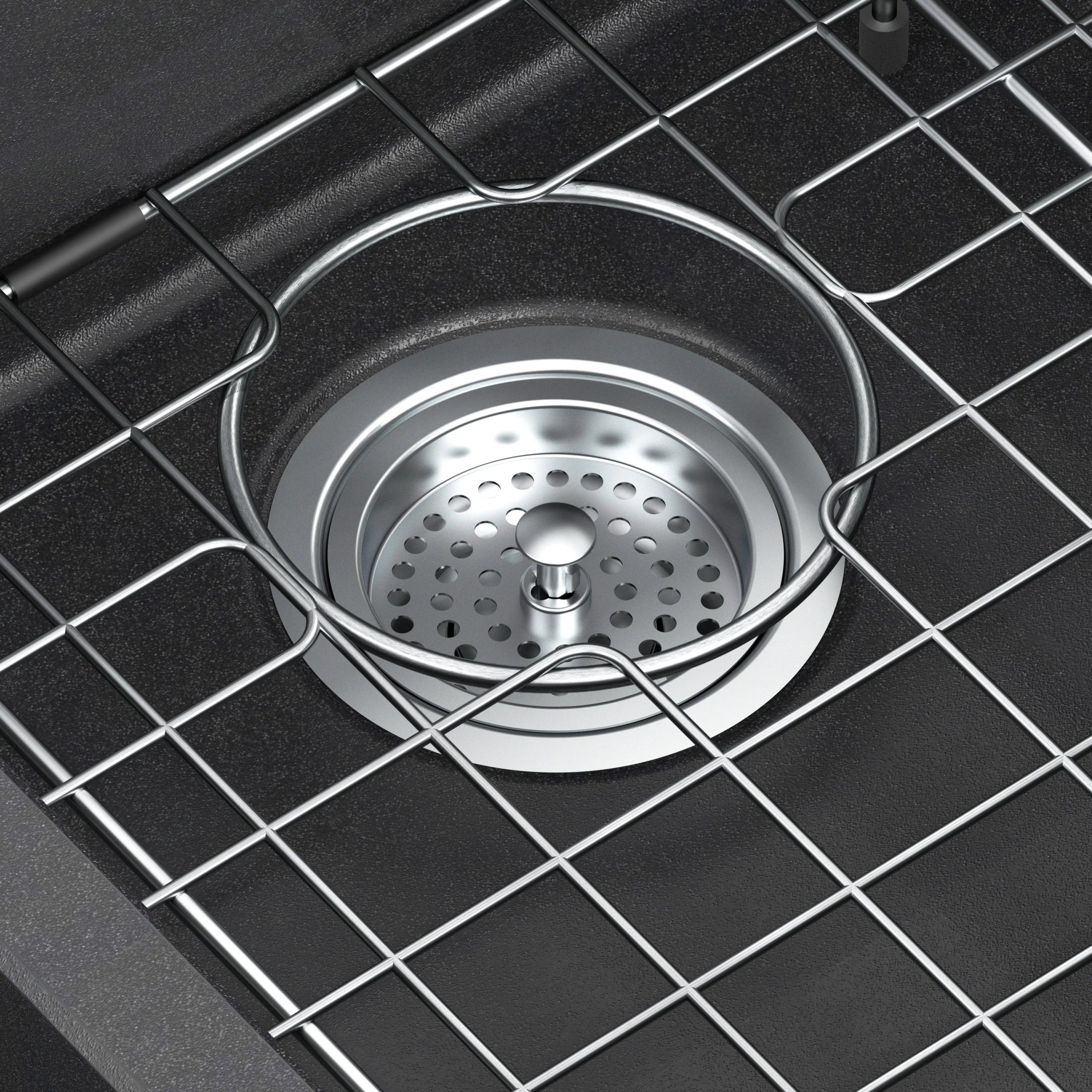 Artika Baycrest 33 in. (84 cm) Double Bowl Kitchen Sink Black - Image 7