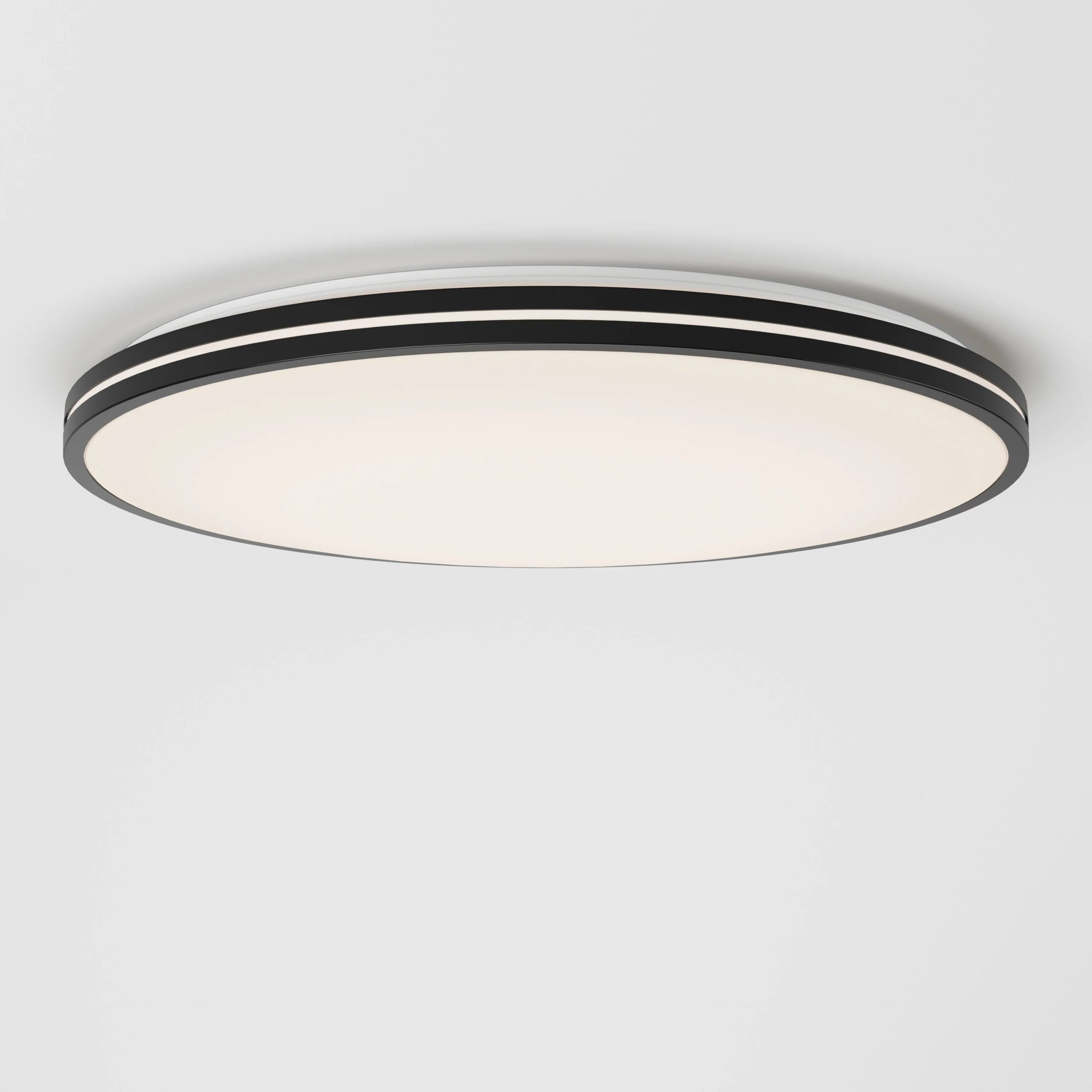Artika Athos 21 in. (53 cm) Modern LED Flush Mount Ceiling Light - with remote