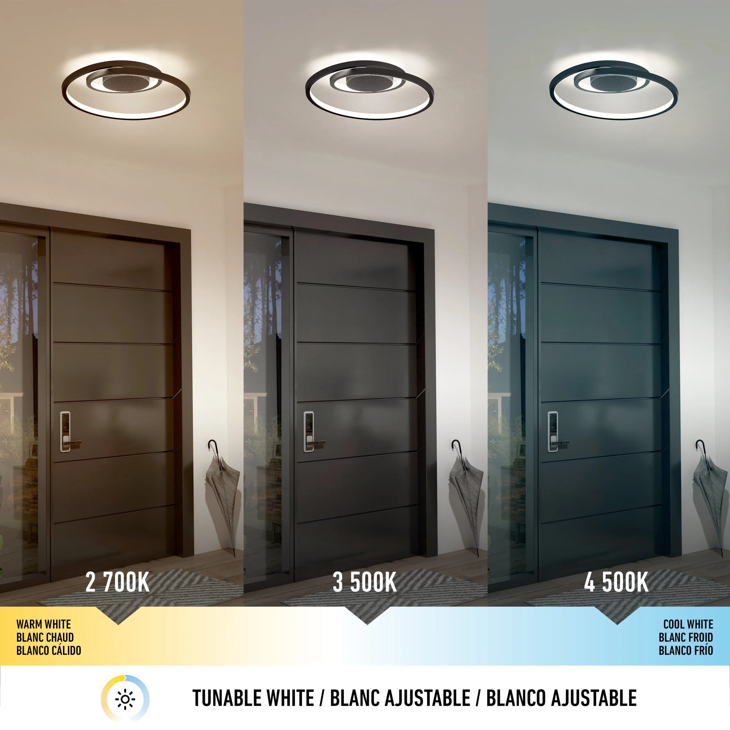 Artika Salto 14 in. (36 cm) Modern LED Flush Mount Ceiling Light - Image 18