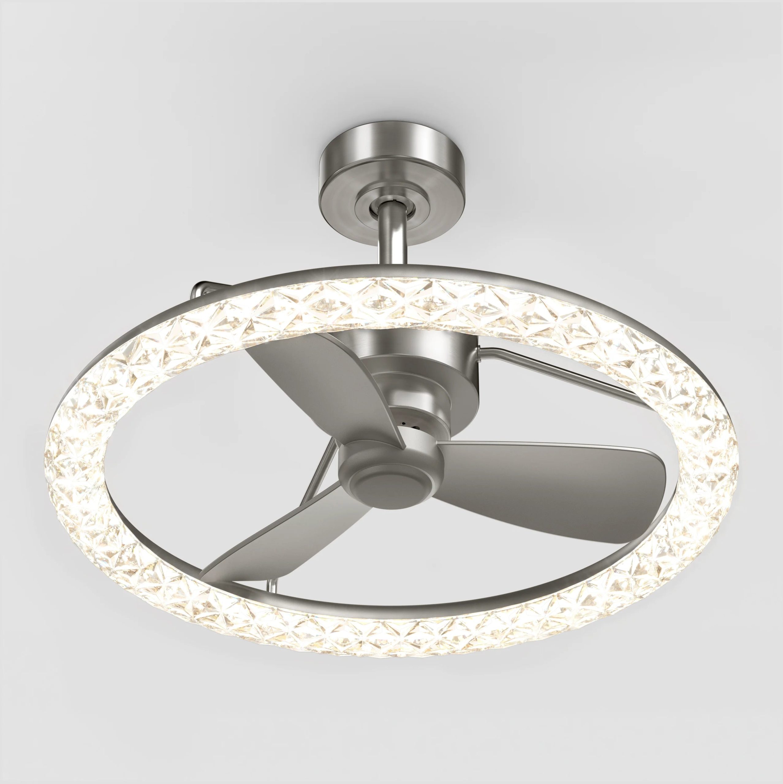 Artika Carat 23 in. (58 cm) LED modern fandelier ceiling fan with light - includes remote - Image 16