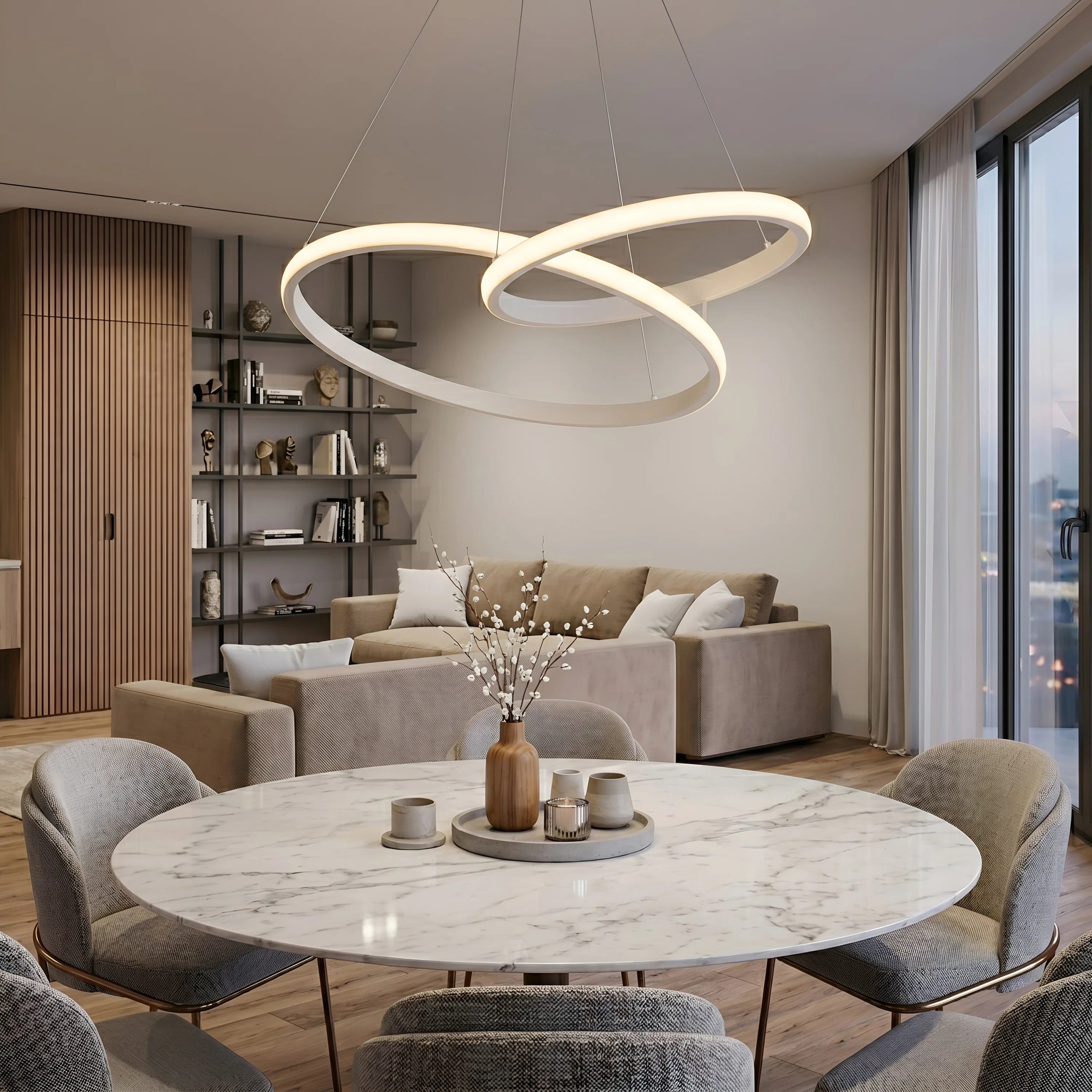 Artika Mora 28 LED Pendant, 5CCT - Image 45