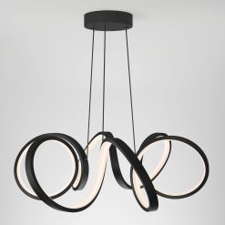 Artika Swirl Ribbon LED pendant light