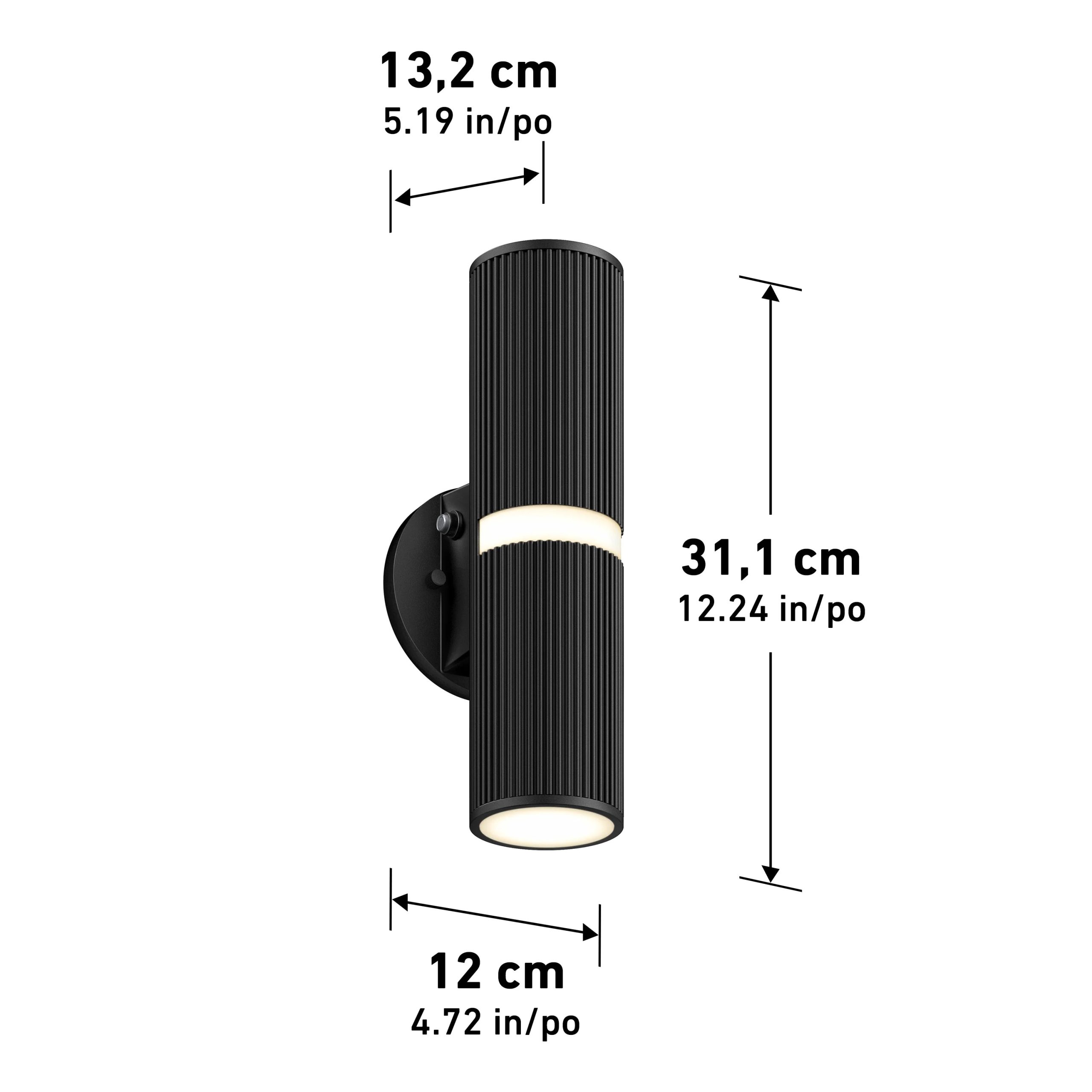 Artika Groove LED indoor-outdoor wall light - Image 3