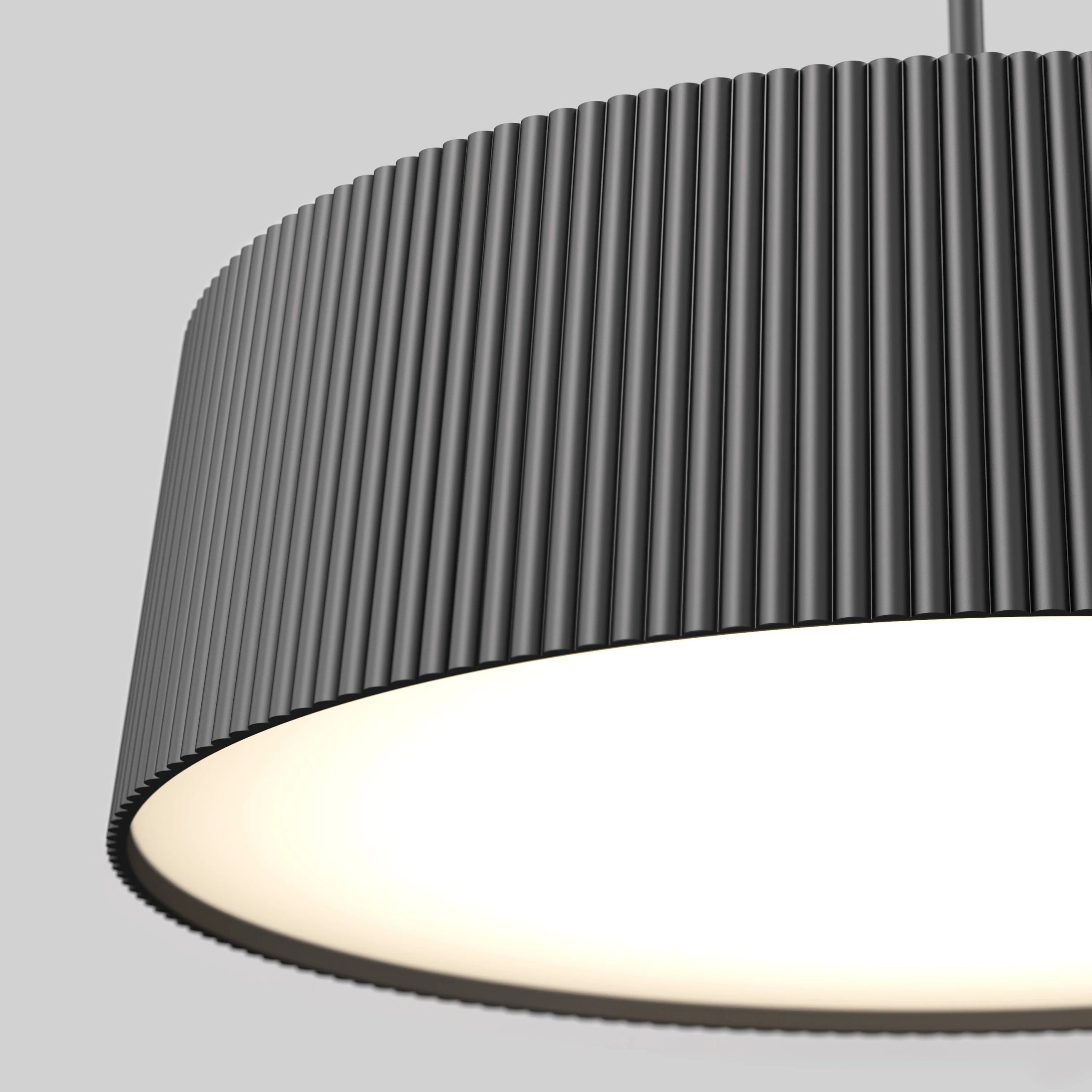 Artika Groove Drum LED contemporary pendant light 3 CCT - Image 3