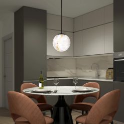 Alternative view of Artika Selena LED contemporary pendant light 3 CCT